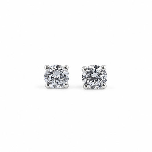 0.25ct Round Brilliant-Cut Lab-Grown Diamond Studs