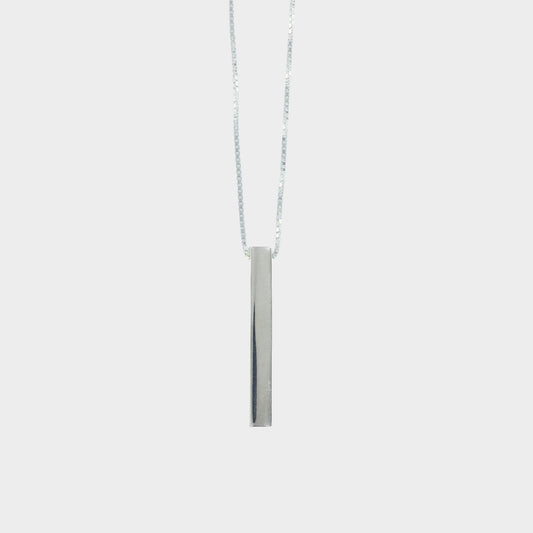 Sterling Silver Essential Bar Pendant