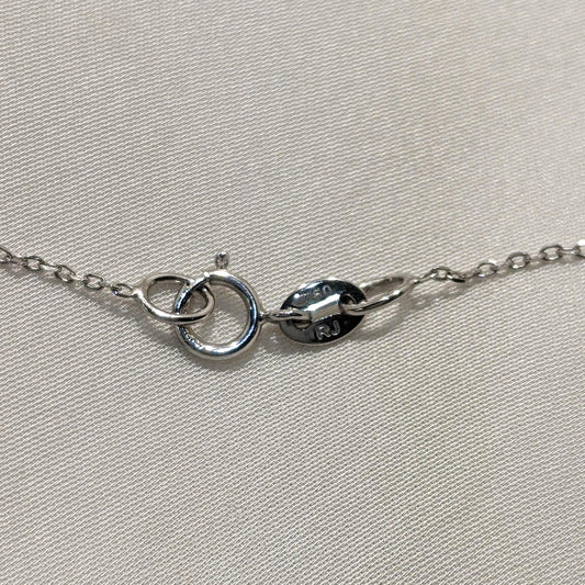 Diamond Marquise-Shape Halo Pendant 18ct White Gold