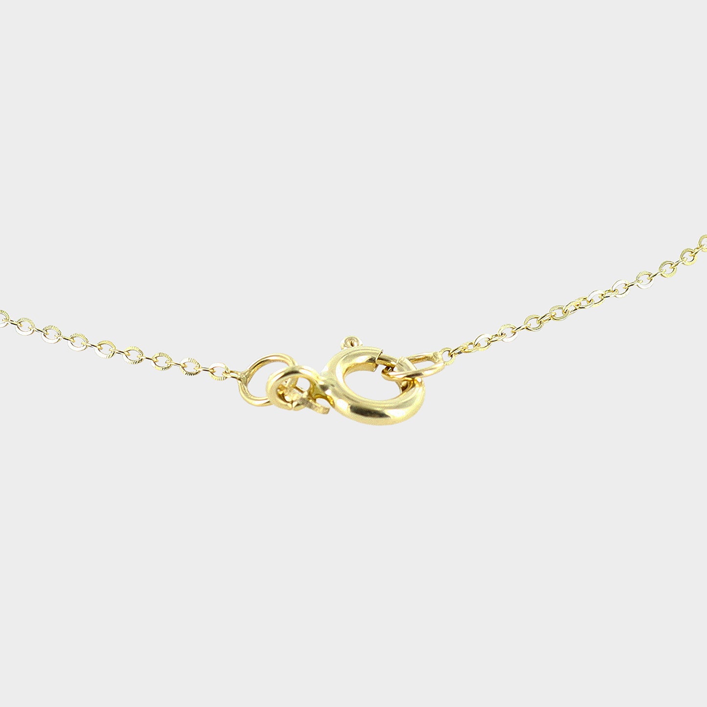 7 Clover Necklace 9ct Yellow Gold