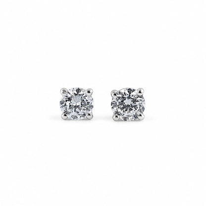 0.25ct Round Brilliant-Cut Lab-Grown Diamond Studs