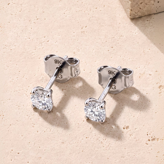 0.25ct Round Brilliant-Cut Lab-Grown Diamond Studs