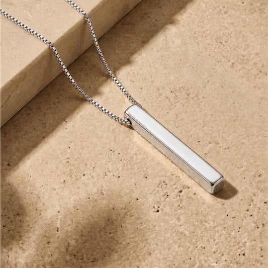 Sterling Silver Essential Bar Pendant