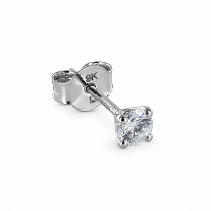 0.49ct Round Brilliant-Cut Lab-Grown Diamond Studs