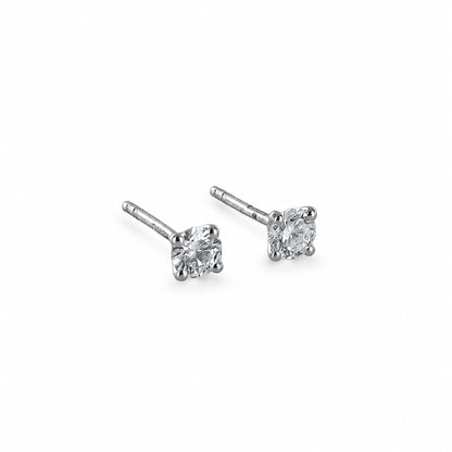 0.49ct Round Brilliant-Cut Lab-Grown Diamond Studs
