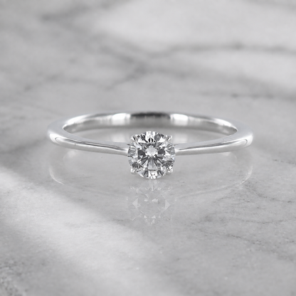 Empress Solitaire 0.30ct Lab-Grown Diamond Ring