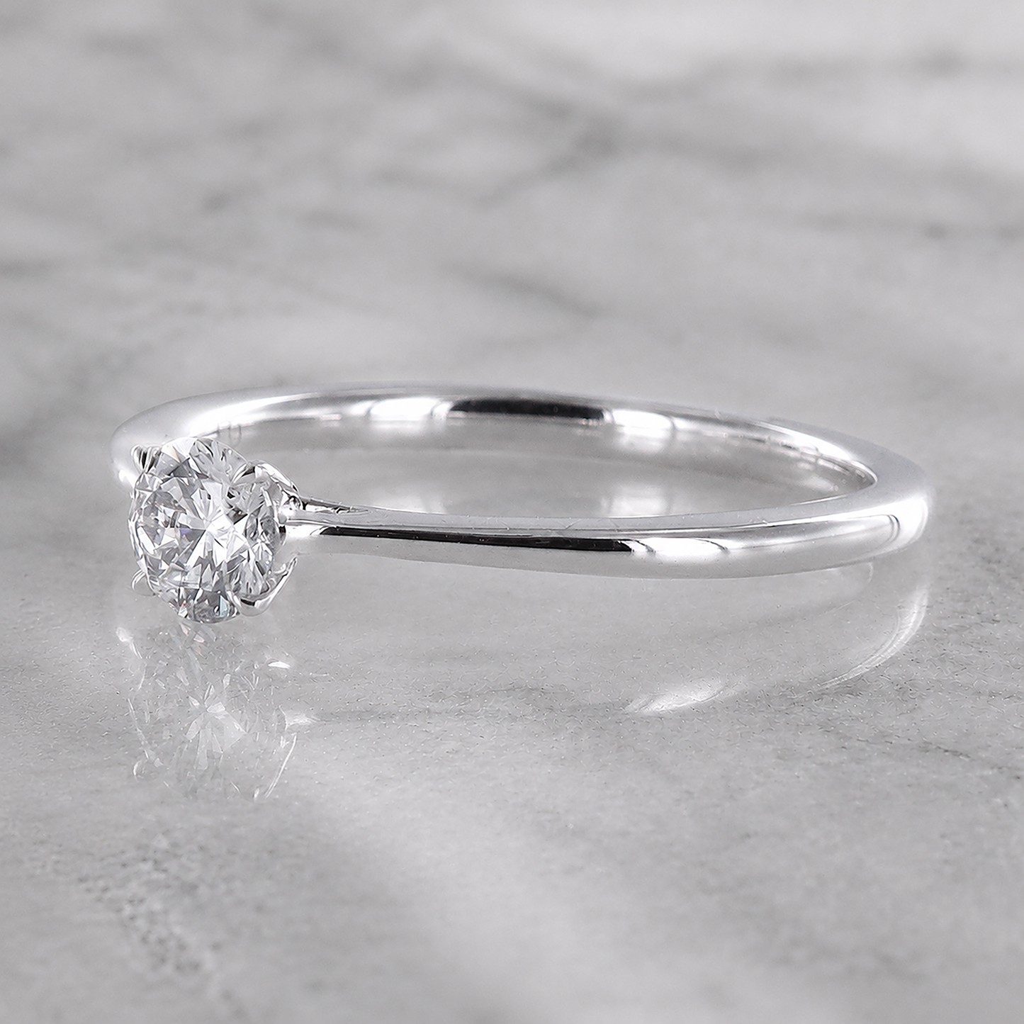 Empress Solitaire 0.30ct Lab-Grown Diamond Ring