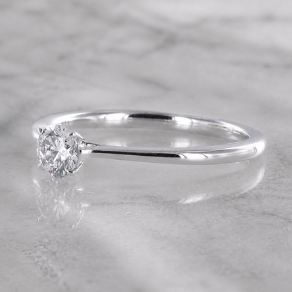 Empress Solitaire 0.30ct Lab-Grown Diamond Ring