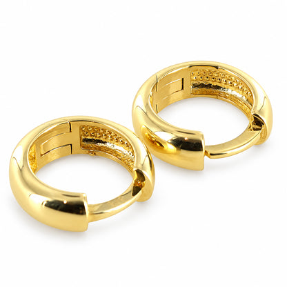 Huggie Earrings 9ct Yellow Gold