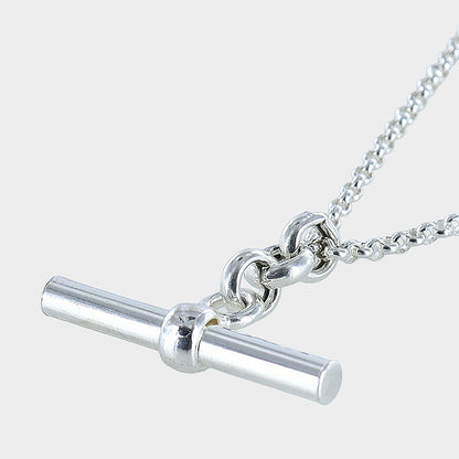 T-Bar Sterling Silver Necklace