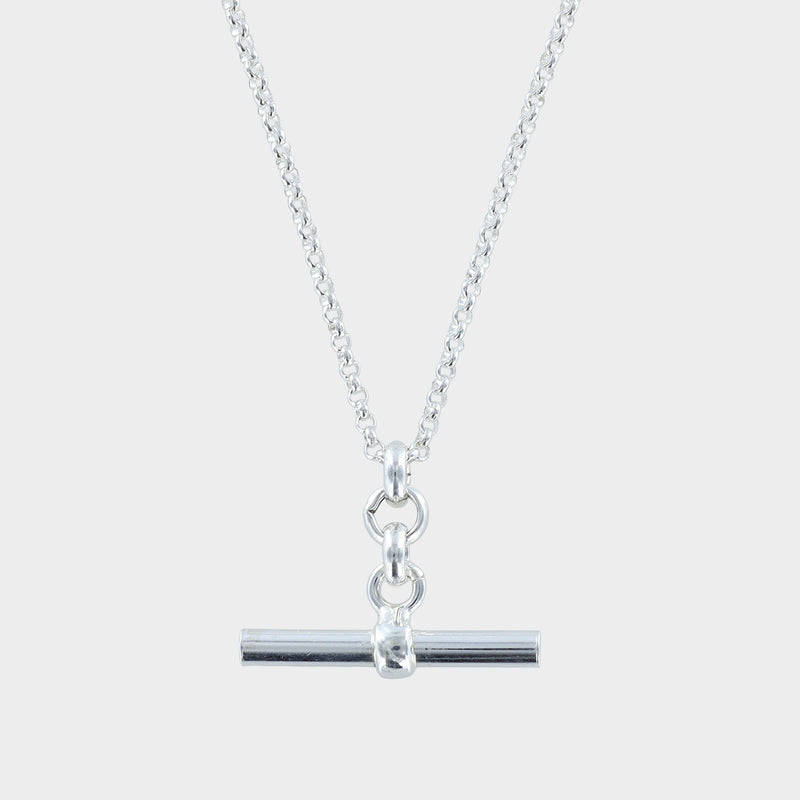 T-Bar Sterling Silver Necklace