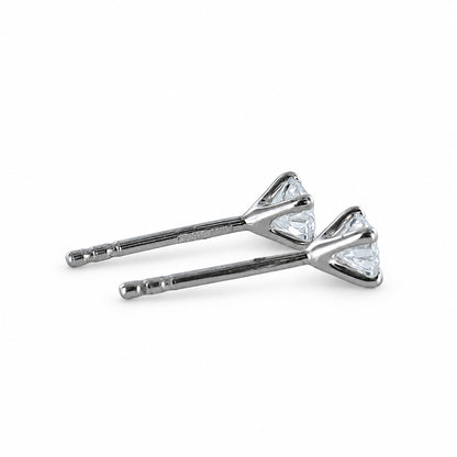 0.49ct Round Brilliant-Cut Lab-Grown Diamond Studs