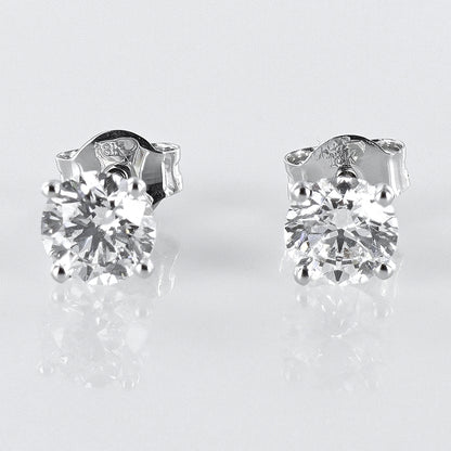 Diamond Studs 18ct White Gold GIA Certified