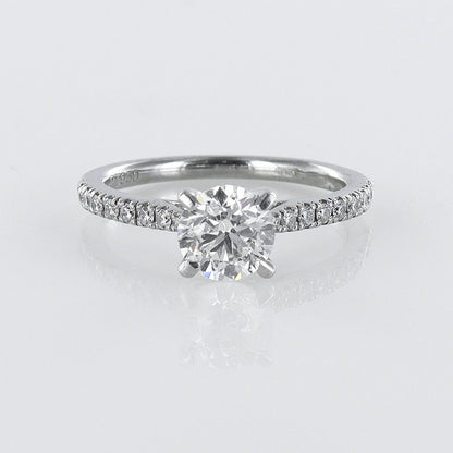 1.19ct Diamond Solitaire GIA Certified Platinum Ring