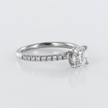 1.19ct Diamond Solitaire GIA Certified Platinum Ring