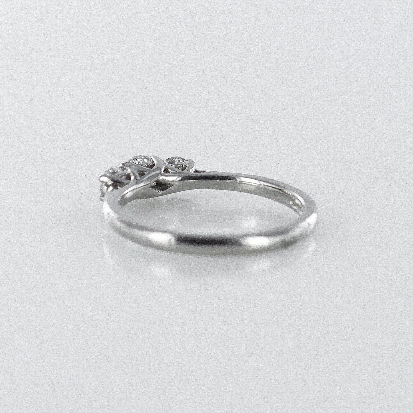 Trilogy Diamond Engagement Ring GIA Certified