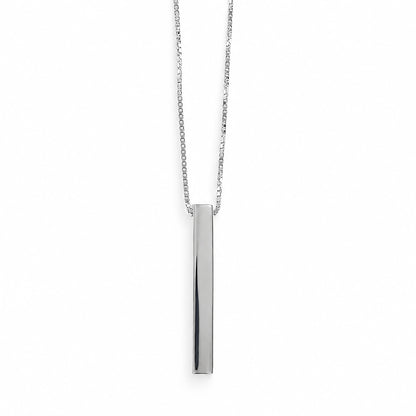 Sterling Silver Essential Bar Pendant