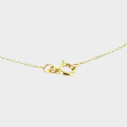 7 Clover Necklace 9ct Yellow Gold