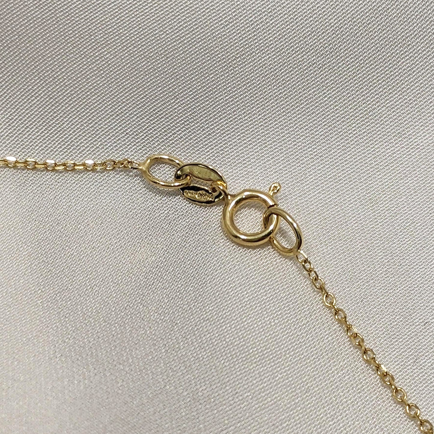 Diamond Trilogy Drop Pendant 18ct Yellow Gold