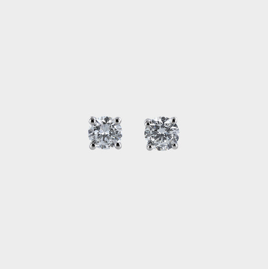 0.25ct Round Brilliant-Cut Lab-Grown Diamond Studs