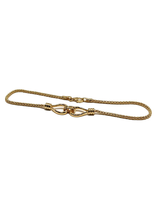 Interlocking Bracelet 9ct Yellow Gold