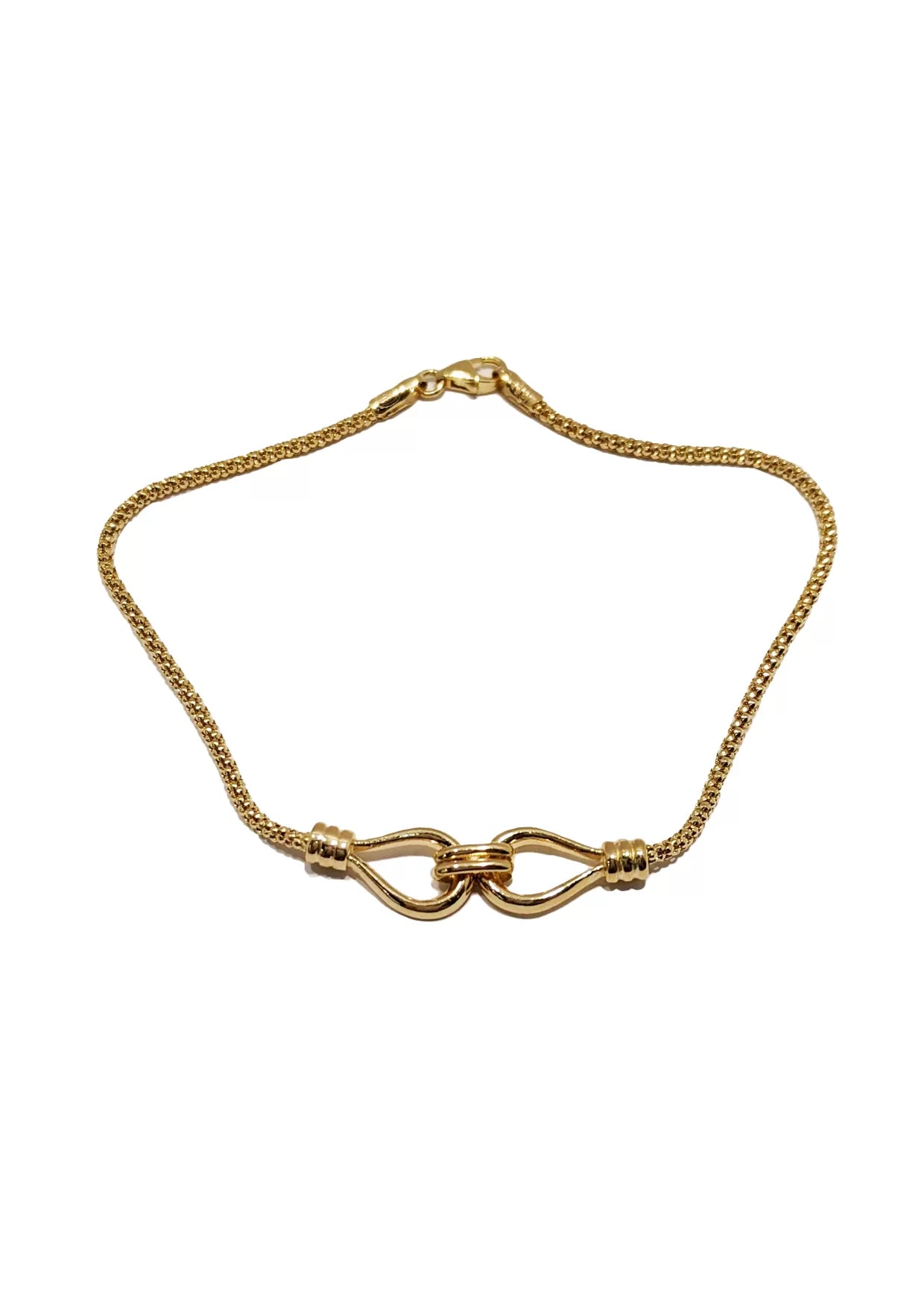 Interlocking Bracelet 9ct Yellow Gold