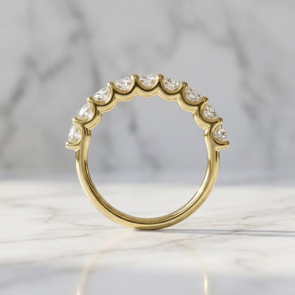 Modern Design Half Eternity