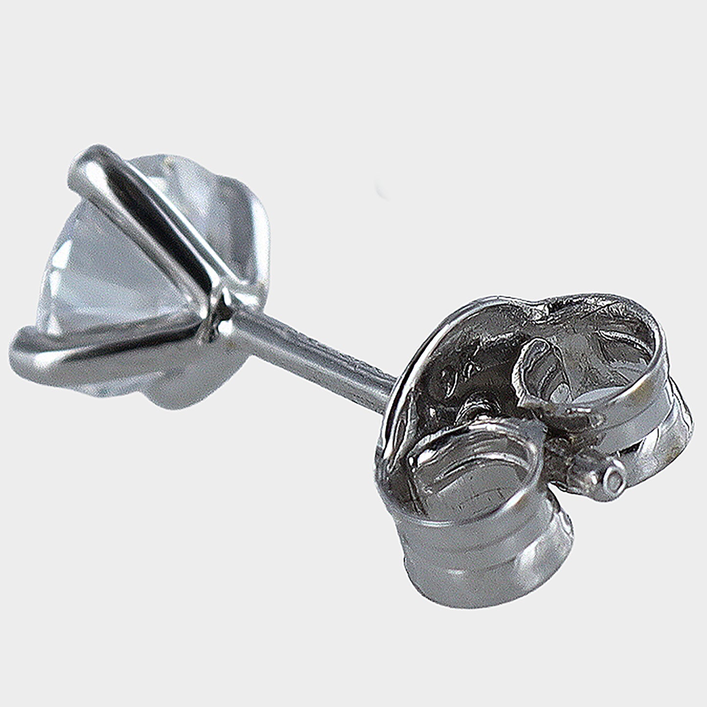 1.02ct Round Brilliant-Cut Lab-Grown Diamond Studs